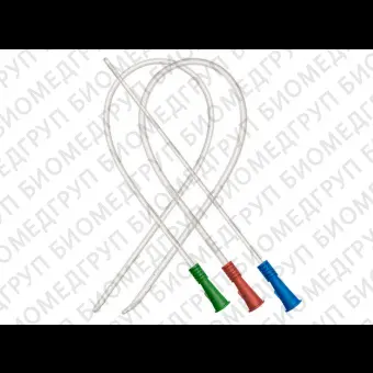 Катетер Нелатона лубрицированный, Ch/Fr 8, длина 40 см.  Mederen