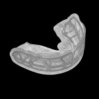 i3Mс i3 Myobrace с каркасом Этап 2 при аномалиях III класса. MEDIUM / Прозрачный MRC