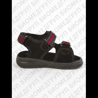 Педиатрическая обувь под гипс Black Sandals