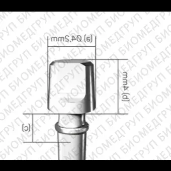 Абатмент из нержавеющей стали 02.0x.0x series