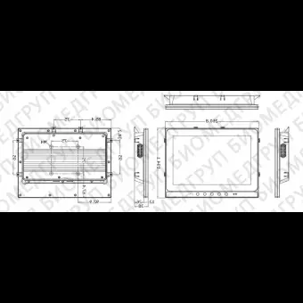 Панель медицинского ПК Intel Pentium TM443310