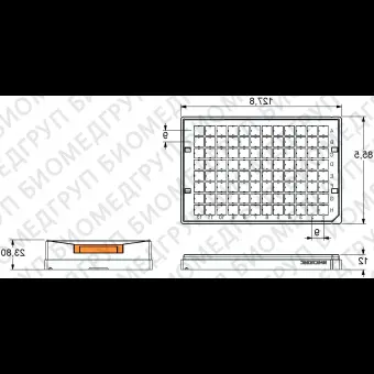 Лабораторный штатив для трубок Micronic 961