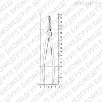 Щипцы для удаления костных фрагментов нижние, корневые 11146
