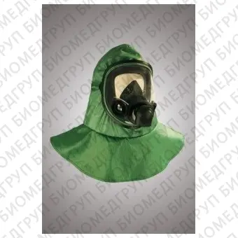 Шлем с маской с резьбовым соединением фильтров для защиты от ПБА IIV групп, размер 5860, ЛТО, ШЛ.М.4.5860
