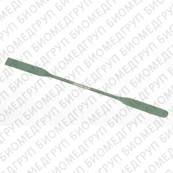 Шпатель двухсторонний, длина 150 мм, лопатка 459 мм, диаметр ручки 3,5 мм, углеродное покрытие, Bochem, 3405