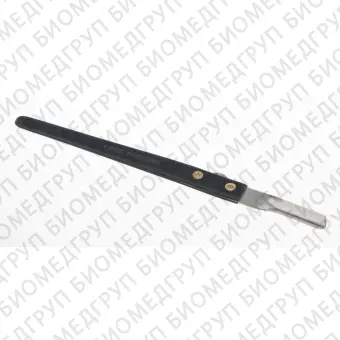 Виброшпатель с регулировочным винтом и пластиковой ручкой длина 190 мм, гибкая лопатка 5012 мм, нержавеющая сталь, Bochem, 3540
