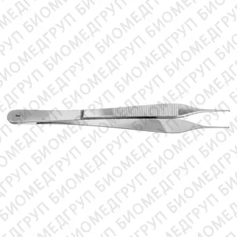 BD520R  пинцет хирургический по MicroAdson, зубчики 1х2, длина 150 мм