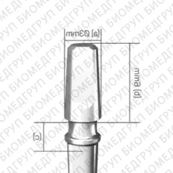 Абатмент из нержавеющей стали 02.0x.0x series