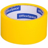 OfficeSpace, Клейкая лента упаковочная, 48 мм x 40 м, 45 мкм, желтая, 6 шт