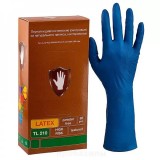 Safe&Care, Перчатки латексные, повышенной прочности, High risk, 25 пар