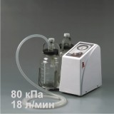 Аспиратор с насосом и двумя бутылями для слива, 6 л/мин, В-40, Висма, В-40