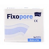 Пластырь фиксирующий нестерильный Fixopore 8 см х 1 м